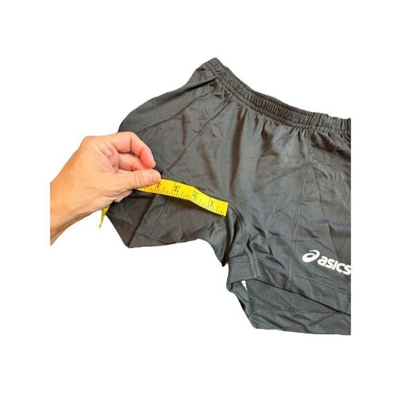 Asics Men's Black Running Shorts S Nylon/Spandex Athletic Performance Activewear - Picture 2 of 8